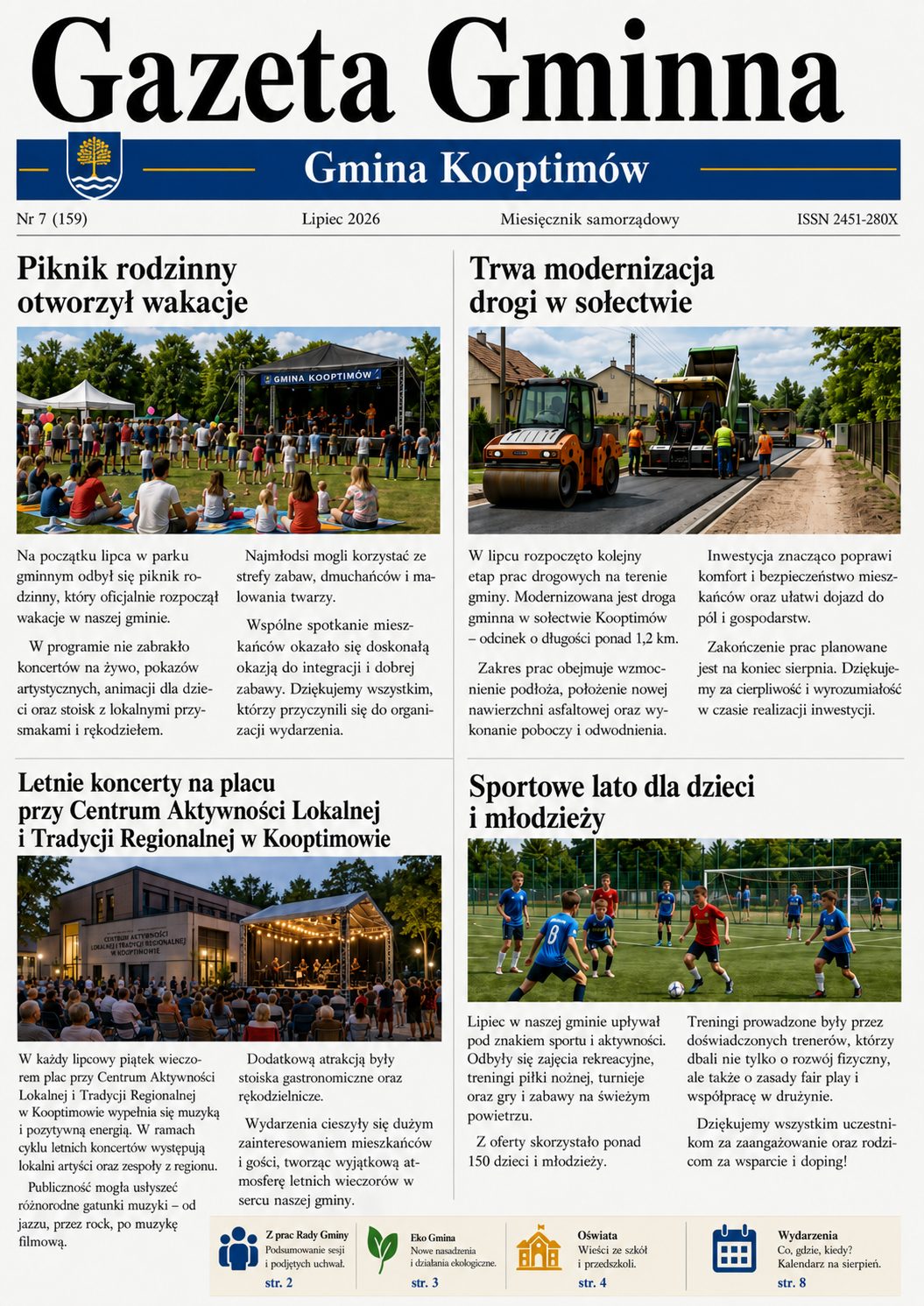 Lipcowy nr Gazety Gminnej już jest