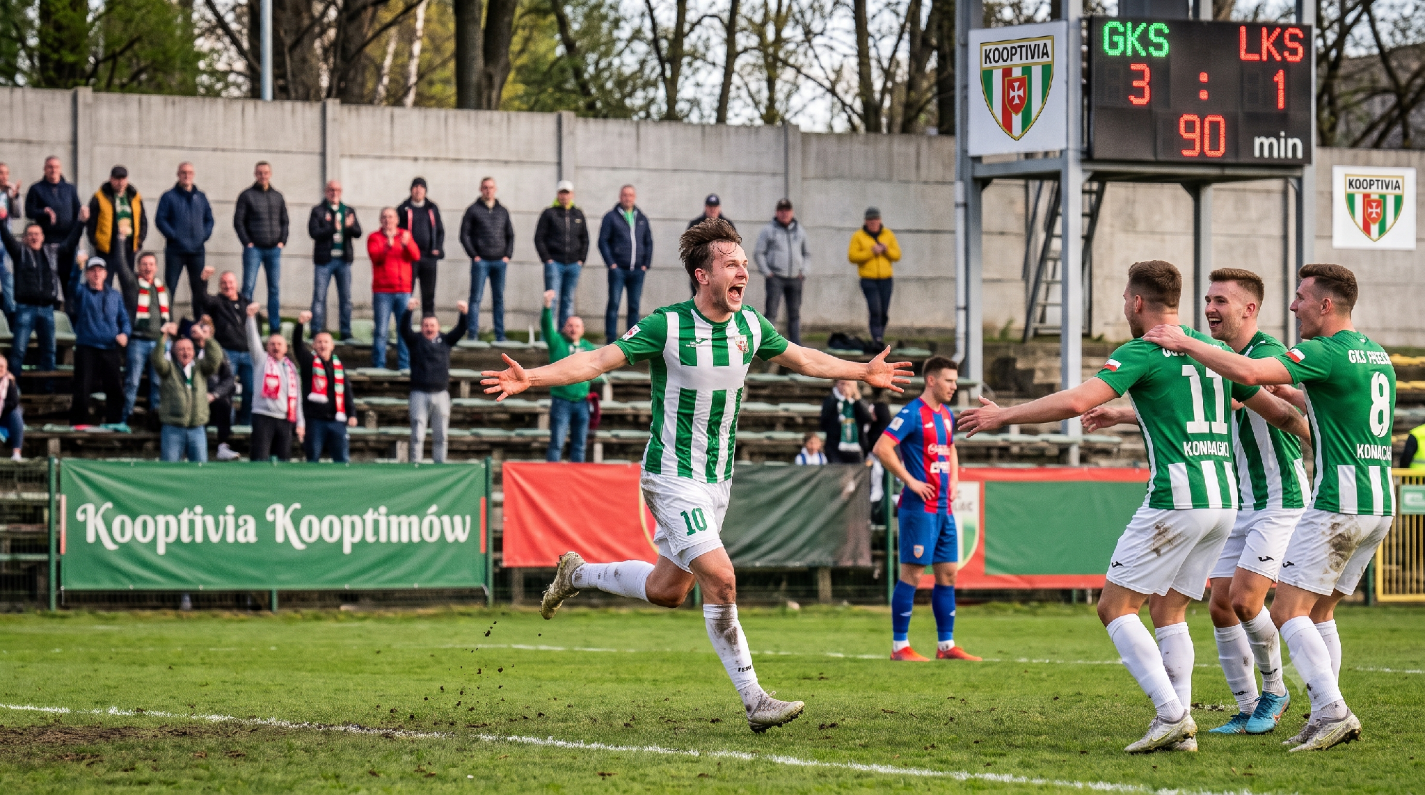 Zwycięstwo na własnym terenie! GKS Kooptavia pokonuje lidera Klasy B